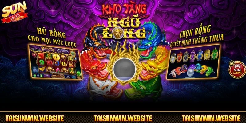 Nổ hũ Kho Tàng Ngũ Long là tựa game slot ăn khách hàng đầu tại SUNWIN
