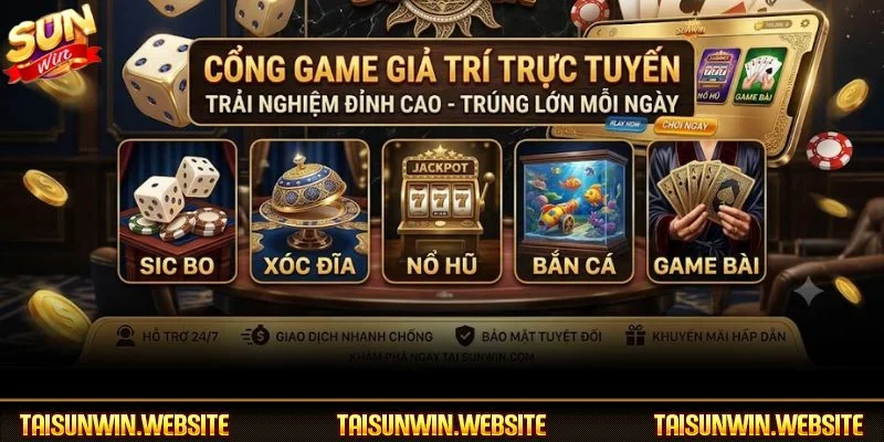 SUNWIN cho thấy vị thế của cổng game TOP đầu tại Việt Nam